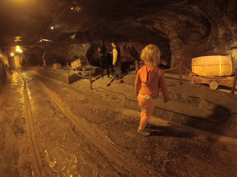 Trasa dla dzieci w kopalni soli