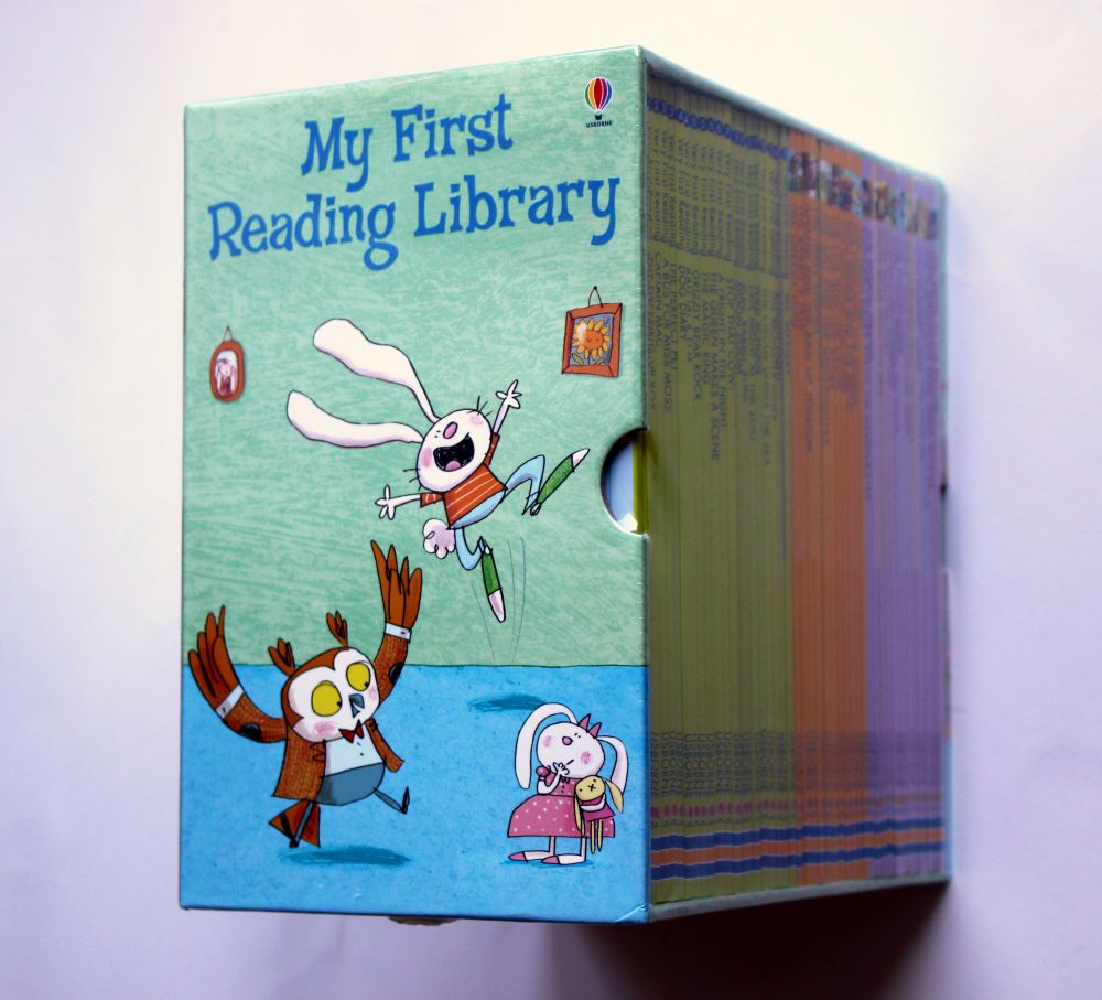 Recenzja My First Reading Library czyli tzw. zielonej biblioteczki wydawnictwa Usborne ( z wersją audio)